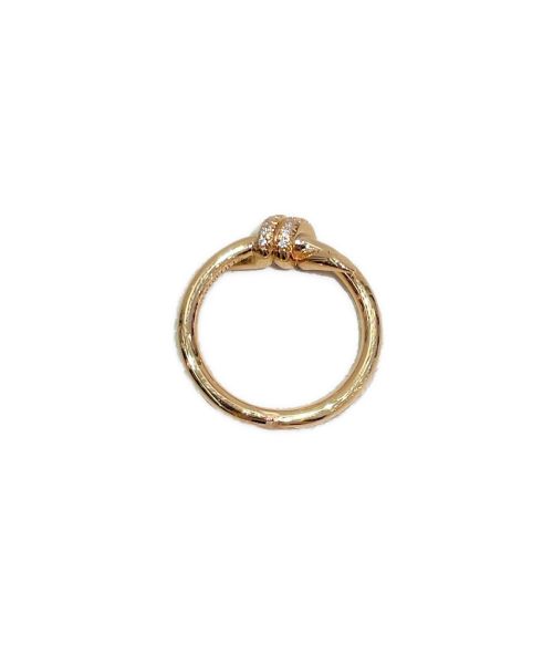 TIFFANY & Co.（ティファニー）TIFFANY & Co. (ティファニー) ノットダイヤモンドリング サイズ:5号の古着・服飾アイテム