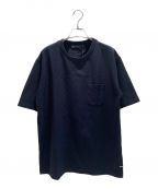 LOUIS VUITTONルイ ヴィトン）の古着「ハーフダミエポケットTシャツ」｜ネイビー