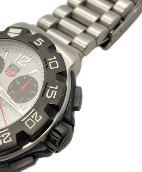 TAG Heuer（タグ・ホイヤー）TAG Heuer (タグホイヤー) フォーミュラ1 ホワイト サイズ:41mmの古着・服飾アイテム