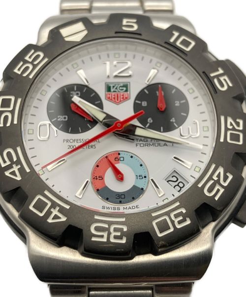 TAG Heuer（タグ・ホイヤー）TAG Heuer (タグホイヤー) フォーミュラ1 ホワイト サイズ:41mmの古着・服飾アイテム