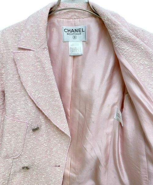 CHANEL（シャネル）CHANEL (シャネル) スカートセットアップ ピンク サイズ:34の古着・服飾アイテム