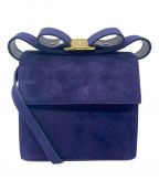 Salvatore Ferragamoサルヴァトーレ フェラガモ）の古着「ヴァラリボンショルダーバッグ」｜パープル