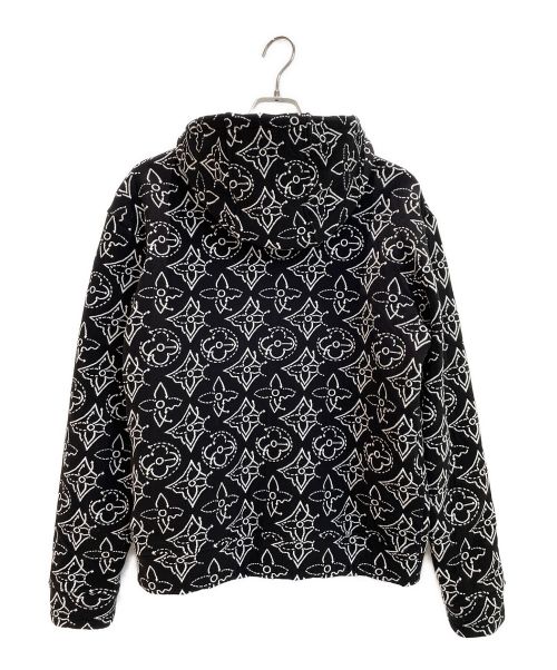 LOUIS VUITTON（ルイ ヴィトン）LOUIS VUITTON (ルイ ヴィトン) NBAモノグラムジップアップパーカー ブラック サイズ:Lの古着・服飾アイテム