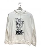 Christian Diorクリスチャン ディオール）の古着「Shock The World Hoodie」｜ホワイト