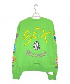 CHROME HEARTSクロムハーツ）の古着「PPOSEXRCDGRNSWTSHRT」｜グリーン