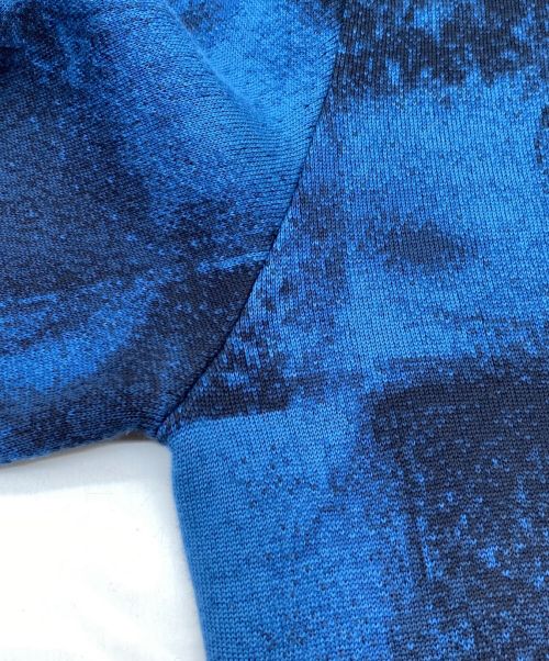LOUIS VUITTON（ルイ ヴィトン）LOUIS VUITTON (ルイ ヴィトン) ダミエソルトジャカードクルーネックニットセーター ネイビー サイズ:Mの古着・服飾アイテム