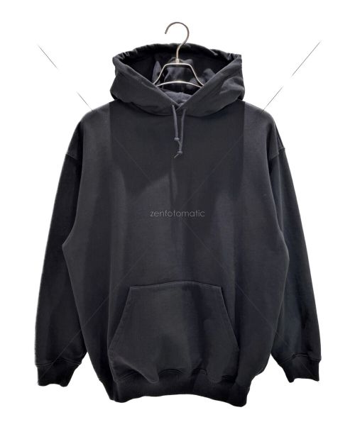 BALENCIAGA（バレンシアガ）BALENCIAGA (バレンシアガ) バックロゴオーバーサイズプルオーバーパーカー ブラック サイズ:XSの古着・服飾アイテム