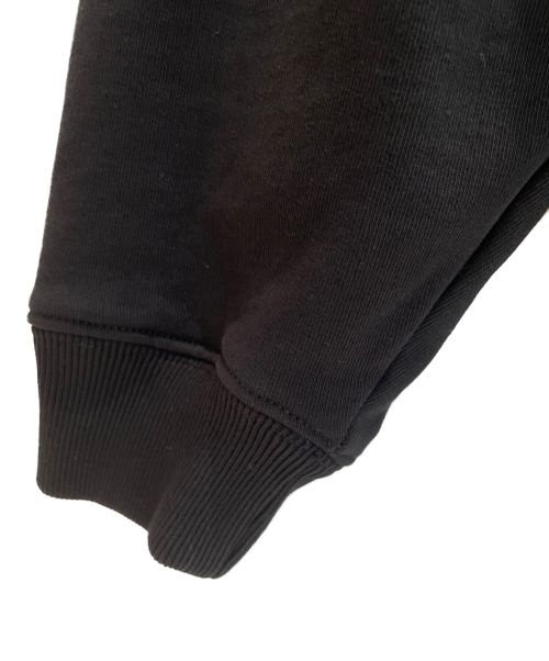 BALENCIAGA（バレンシアガ）BALENCIAGA (バレンシアガ) バックロゴオーバーサイズプルオーバーパーカー ブラック サイズ:XSの古着・服飾アイテム