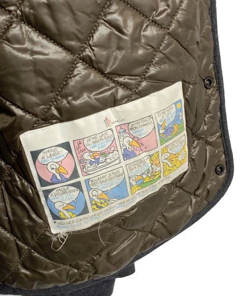 MONCLER（モンクレール）MONCLER (モンクレール) TIERCE GIUBBOTTO グレー サイズ:SIZE 0の古着・服飾アイテム