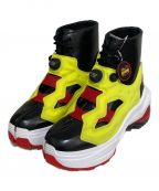 Maison Margiela×REEBOKメゾンマルジェラ×リーボック）の古着「×Reebok(リーボック) ファブリックハイカットスニーカー」｜イエロー