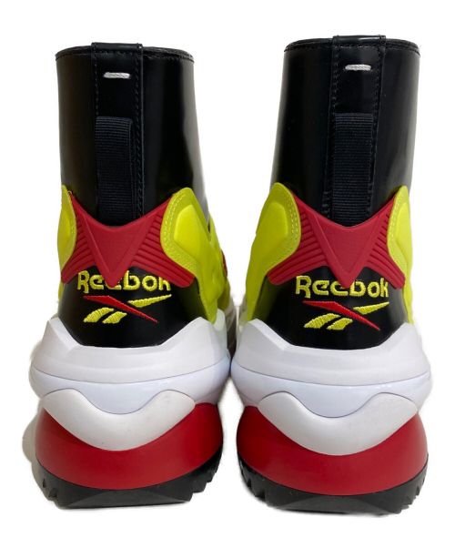 Maison Margiela（メゾンマルジェラ）Maison Margiela × Reebok (マルジェラ×リーボック) ×Reebok(リーボック) ファブリックハイカットスニーカー イエロー サイズ:40の古着・服飾アイテム