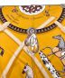 HERMES (エルメス) couvertures et tenues de cor イエロー×ブラック サイズ:-：40000円