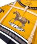 中古・古着 HERMES (エルメス) couvertures et tenues de cor イエロー×ブラック サイズ:-：40000円