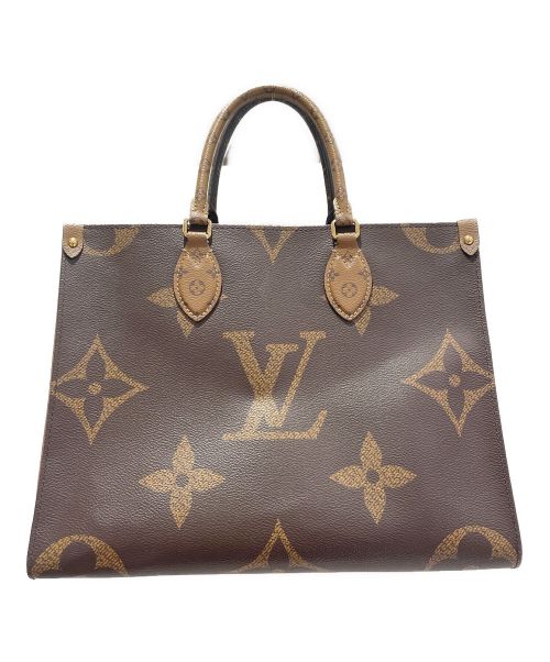 LOUIS VUITTON（ルイ ヴィトン）LOUIS VUITTON (ルイ ヴィトン) オンザゴーMM ブラウン サイズ:MMの古着・服飾アイテム