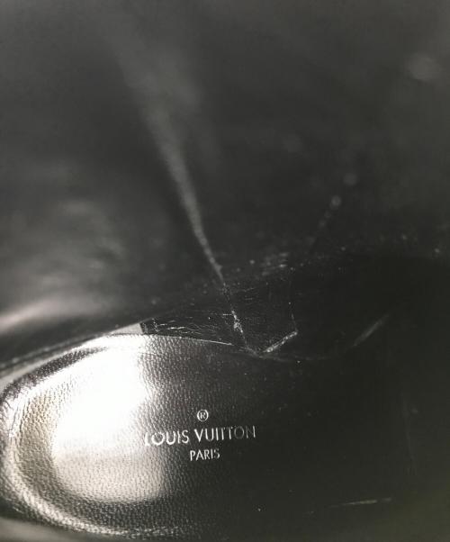 LOUIS VUITTON（ルイ ヴィトン）LOUIS VUITTON (ルイ ヴィトン) ルイーズ アンクルブーツ ブラック サイズ:36 1/2の古着・服飾アイテム