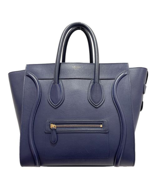 CELINE（セリーヌ）CELINE (セリーヌ) ラゲージファントムショッパー ネイビー サイズ:ファントムショッパーの古着・服飾アイテム