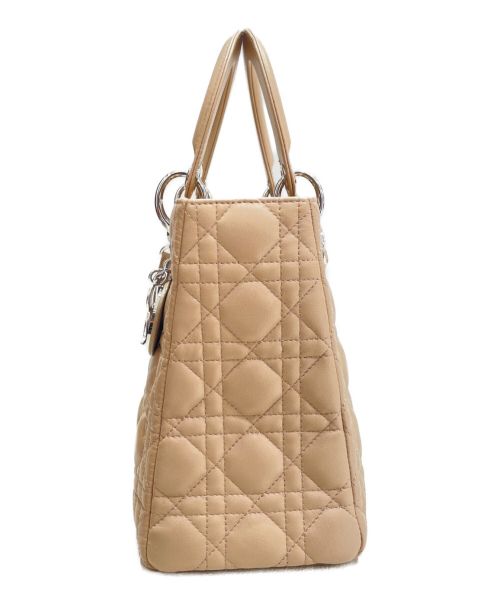 Christian Dior（クリスチャン ディオール）Christian Dior (クリスチャン ディオール) レディディオール ベージュ サイズ:ミディアムの古着・服飾アイテム