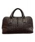 BOTTEGA VENETA（ボッテガベネタ）の古着「イントレチャートハンドバッグ」｜ブラウン