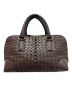 BOTTEGA VENETA (ボッテガベネタ) イントレチャートハンドバッグ ブラウン：44800円