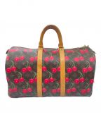 LOUIS VUITTON×村上隆ルイ ヴィトン×タカシ ムラカミ）の古着「キーポル45 ×村上隆(Takashi Murakami)」｜ブラウン