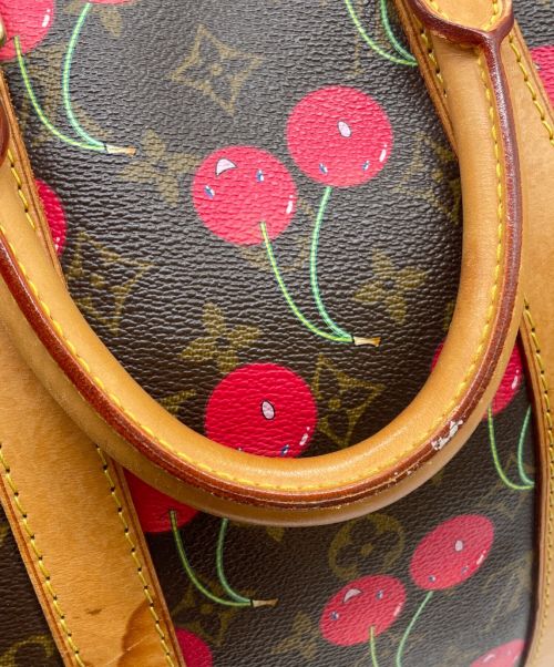 LOUIS VUITTON（ルイ ヴィトン）LOUIS VUITTON×村上隆 (ルイヴィトン×ムラカミタカシ) キーポル45 ×村上隆(Takashi Murakami) ブラウン サイズ:45の古着・服飾アイテム