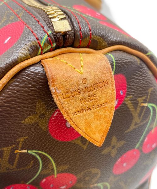 LOUIS VUITTON（ルイ ヴィトン）LOUIS VUITTON×村上隆 (ルイヴィトン×ムラカミタカシ) キーポル45 ×村上隆(Takashi Murakami) ブラウン サイズ:45の古着・服飾アイテム