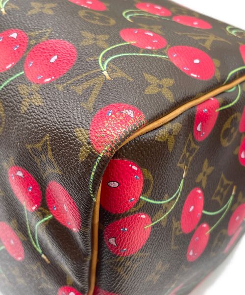 LOUIS VUITTON（ルイ ヴィトン）LOUIS VUITTON×村上隆 (ルイヴィトン×ムラカミタカシ) キーポル45 ×村上隆(Takashi Murakami) ブラウン サイズ:45の古着・服飾アイテム