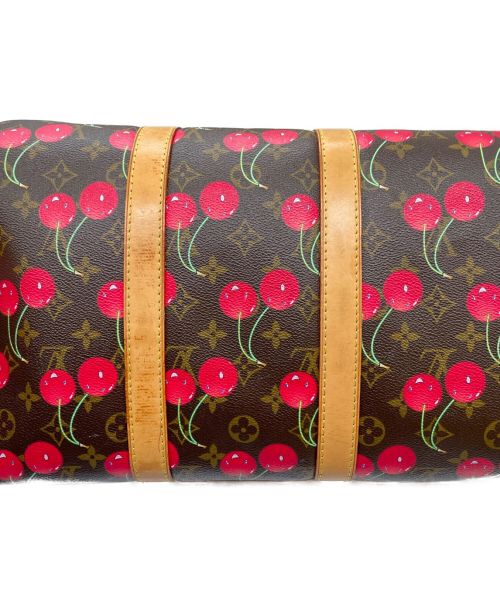 LOUIS VUITTON（ルイ ヴィトン）LOUIS VUITTON×村上隆 (ルイヴィトン×ムラカミタカシ) キーポル45 ×村上隆(Takashi Murakami) ブラウン サイズ:45の古着・服飾アイテム