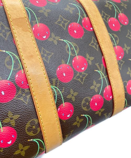 LOUIS VUITTON（ルイ ヴィトン）LOUIS VUITTON×村上隆 (ルイヴィトン×ムラカミタカシ) キーポル45 ×村上隆(Takashi Murakami) ブラウン サイズ:45の古着・服飾アイテム