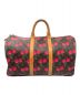 LOUIS VUITTON×村上隆 (ルイヴィトン×ムラカミタカシ) キーポル45 ×村上隆(Takashi Murakami) ブラウン サイズ:45：328000円
