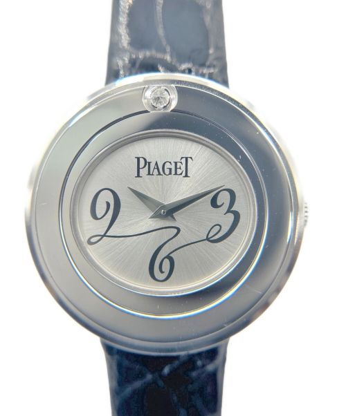 PIAGET（ピアジェ）PIAGET (ピアジェ) ポセション 1P ダイヤ K18WG Ref.P10275 シルバー サイズ:29.0mmの古着・服飾アイテム
