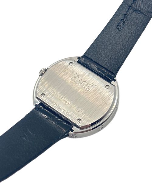 PIAGET（ピアジェ）PIAGET (ピアジェ) ポセション 1P ダイヤ K18WG Ref.P10275 シルバー サイズ:29.0mmの古着・服飾アイテム