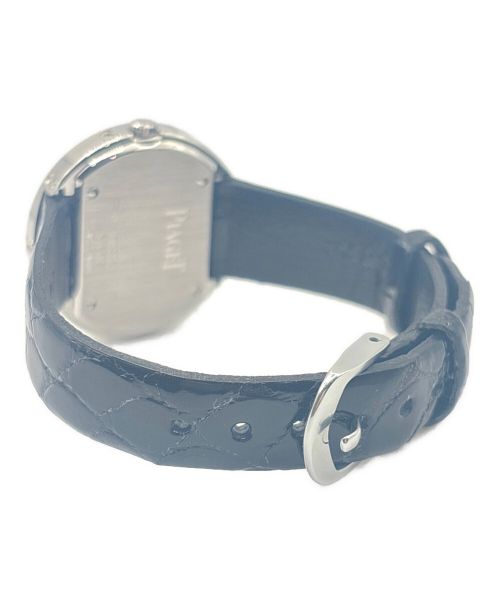 PIAGET（ピアジェ）PIAGET (ピアジェ) ポセション 1P ダイヤ K18WG Ref.P10275 シルバー サイズ:29.0mmの古着・服飾アイテム