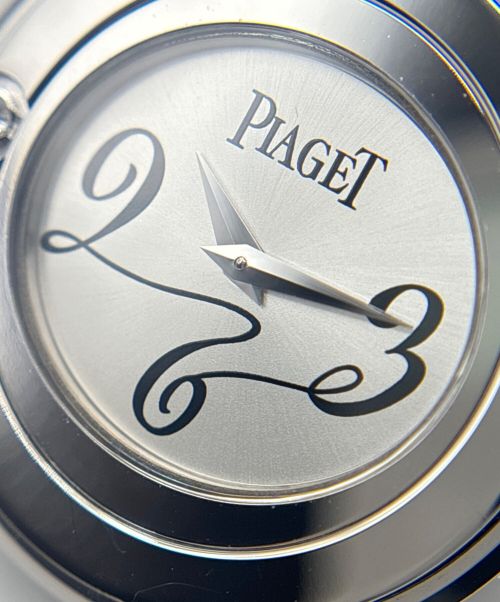 PIAGET（ピアジェ）PIAGET (ピアジェ) ポセション 1P ダイヤ K18WG Ref.P10275 シルバー サイズ:29.0mmの古着・服飾アイテム