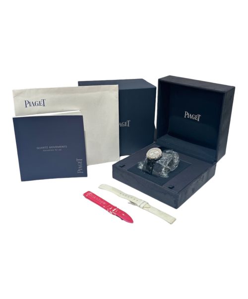 PIAGET（ピアジェ）PIAGET (ピアジェ) ポセション 1P ダイヤ K18WG Ref.P10275 シルバー サイズ:29.0mmの古着・服飾アイテム