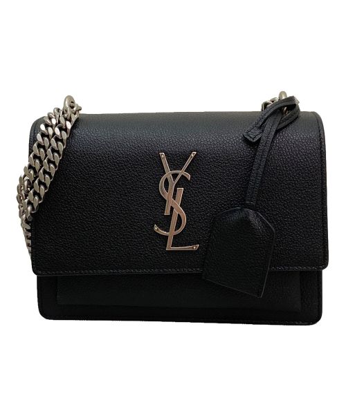 Saint Laurent Paris（サンローランパリ）Saint Laurent Paris (サンローランパリ) サンセットスモール ブラック サイズ:スモールの古着・服飾アイテム