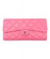 CHANEL（シャネル）の古着「長財布」｜ピンク