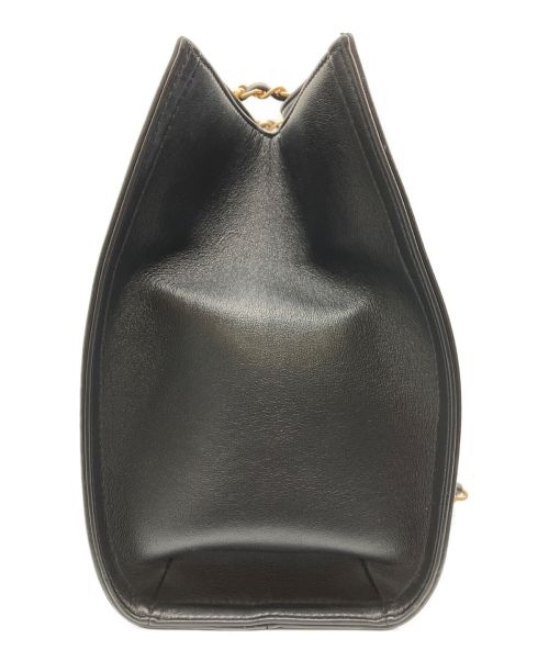 CHANEL（シャネル）CHANEL (シャネル) スモールショッピングトートバッグ ブラックの古着・服飾アイテム