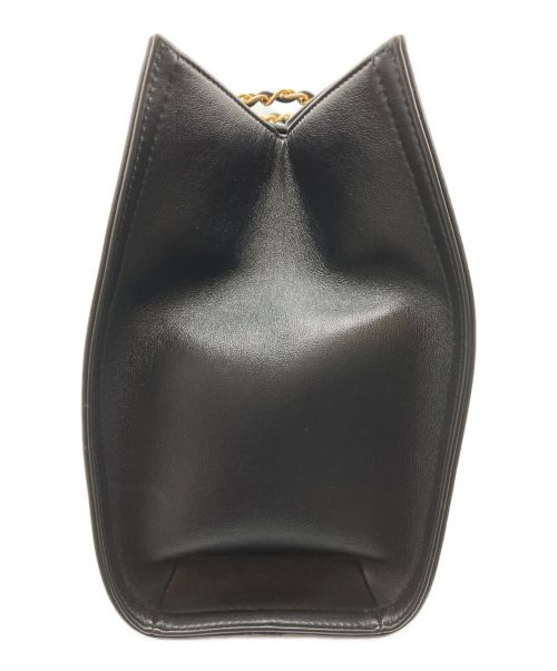 CHANEL（シャネル）CHANEL (シャネル) スモールショッピングトートバッグ ブラックの古着・服飾アイテム