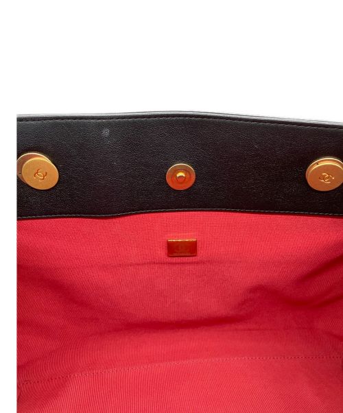 CHANEL（シャネル）CHANEL (シャネル) スモールショッピングトートバッグ ブラックの古着・服飾アイテム