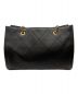 CHANEL (シャネル) スモールショッピングトートバッグ ブラック：478000円