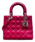 Christian Diorクリスチャン ディオール）の古着「LADY DIOR ミディアム」｜ショッキングピンク