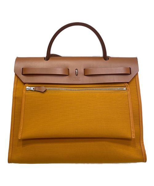 HERMES（エルメス）HERMES (エルメス) エールバッグジップPM ブラウン サイズ:PMの古着・服飾アイテム