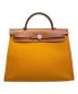 HERMES（エルメス）の古着「エールバッグジップPM」｜ブラウン
