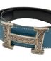 HERMES (エルメス) コンスタンスベルト ブルージーン×ブラック：108000円