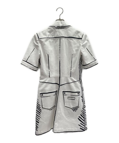 FENDI（フェンディ）FENDI (フェンディ) カリフォルニアスカイワンピース ホワイト サイズ:38の古着・服飾アイテム