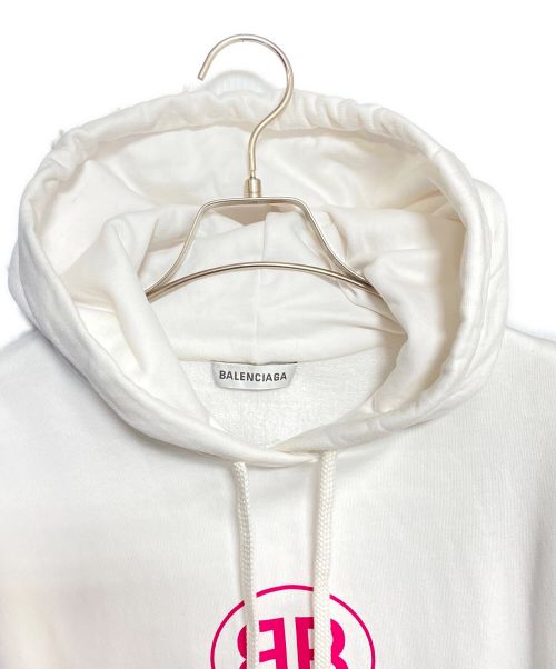 BALENCIAGA（バレンシアガ）BALENCIAGA (バレンシアガ) パーカー ホワイト サイズ:XSの古着・服飾アイテム
