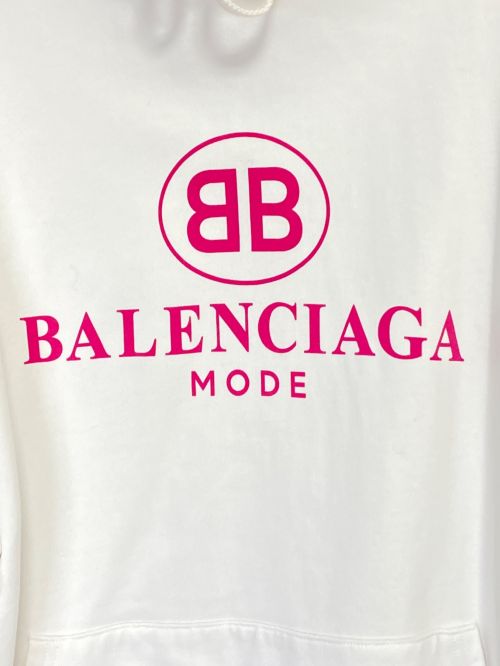 BALENCIAGA（バレンシアガ）BALENCIAGA (バレンシアガ) パーカー ホワイト サイズ:XSの古着・服飾アイテム