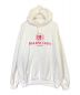 BALENCIAGA（バレンシアガ）の古着「パーカー」｜ホワイト