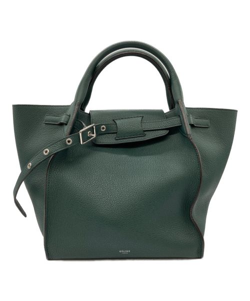 CELINE（セリーヌ）CELINE (セリーヌ) ビッグバッグスモール グリーンの古着・服飾アイテム